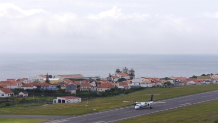 Inselhauptstadt Santa Cruz das Flores