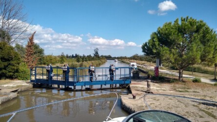 Letzte Schleuse! Écluse d'Argens