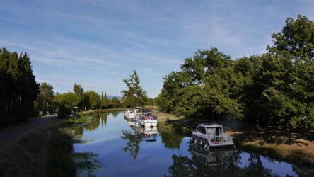 Nacht-Liegeplatz bei Villeséquelande