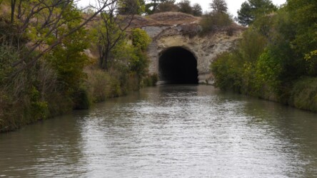 Durch Tunnel du Malpas Richtung Béziers
