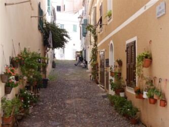Gässchen in Alghero