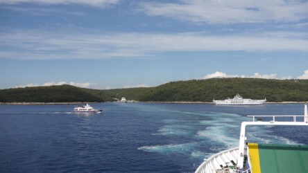 Überfahrt von Krk nach Cres