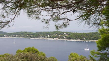 Aussichtsfelsen Monte Baston - Vela Straža