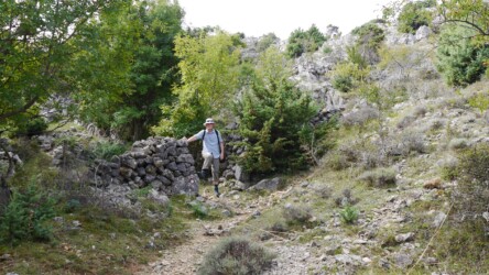 Wanderung unterwegs zum Helm