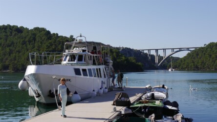 von Skradin zu den Krka Wasserfällen