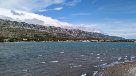 Blick auf Velebitgebirge & Mala Paklenica Schlucht
