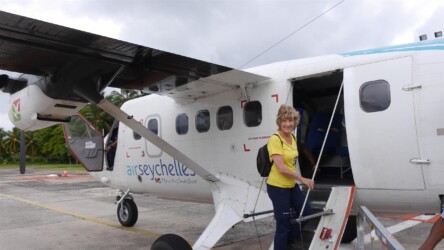 Rückflug nach Mahé