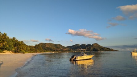 Sonnenuntergang am Strand