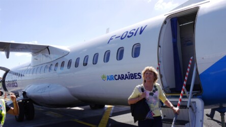 Weiterflug mit Air Caraïbes