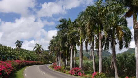 Ortseinfahrt Le François