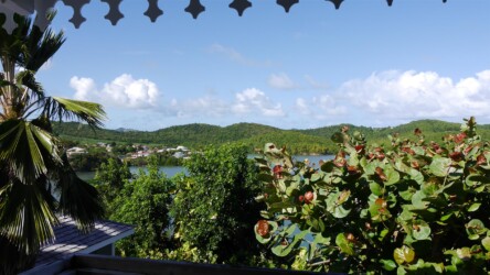 Ausblick vom Zimmer, Hotel Plain Soleil