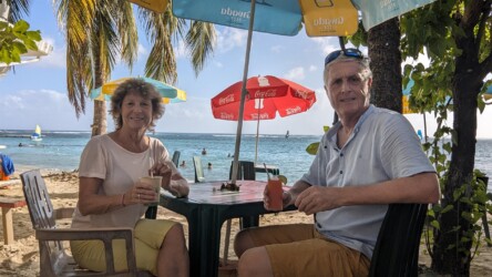 Tropischer Abenddrink