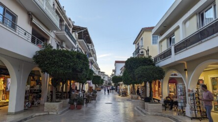 Fußgängerzone Zakynthos