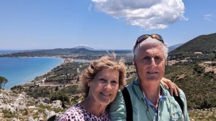 Aussichtspunkt oberhalb Alykes