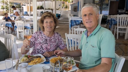 Hochzeitstag-Essen, Agios Nikolaos