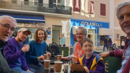 Familientreffen im Café Louis