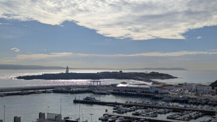 Blick auf Isla de Tarifa