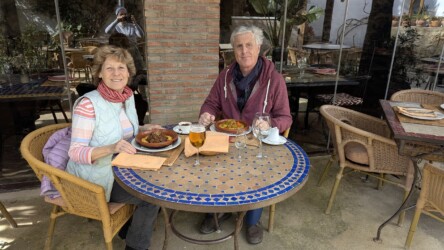 Lunch im El Jardín del Califa