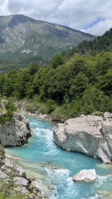 Soča-Schlucht