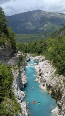 Soča-Schlucht
