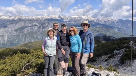 Gipfelfoto unterwegs