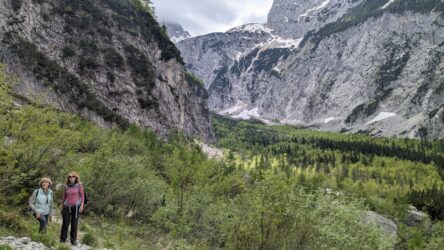 Rückweg vom Wasserfall