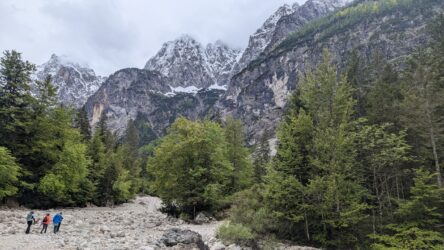 Entlang der Pišnica