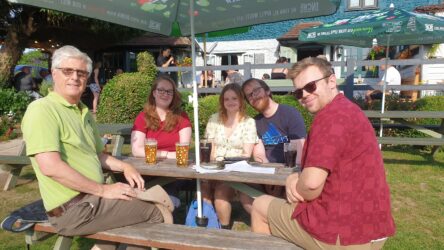 mit Hannah, Emma, Joseph und Adam