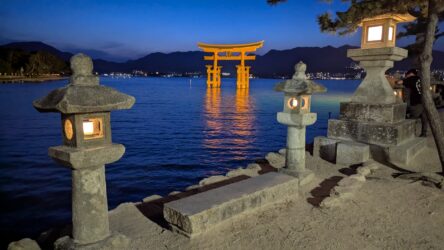 Abend auf Miyajima