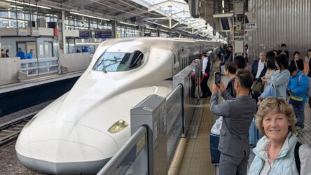 Shinkansen nach Shin-Yokohama