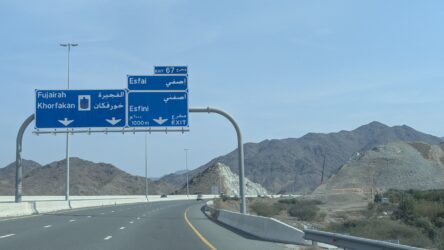 enroute Fujairah