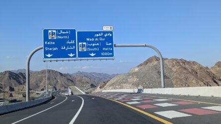 enroute Al-Ain
