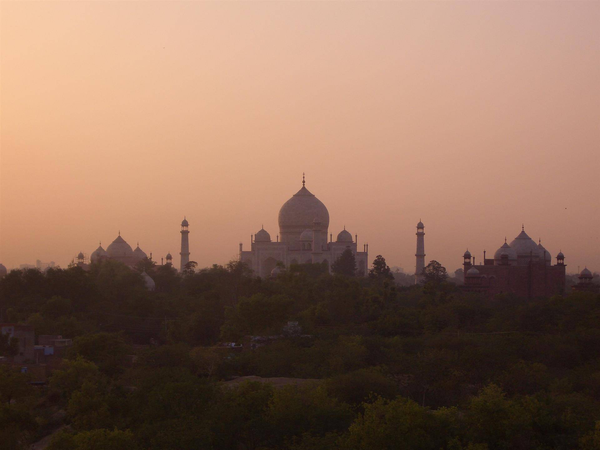 Das Taj Mahal im Abendlicht, Agra